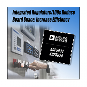 Analog Devices integra due regolatori buck e due LDO in PMIC più piccoli